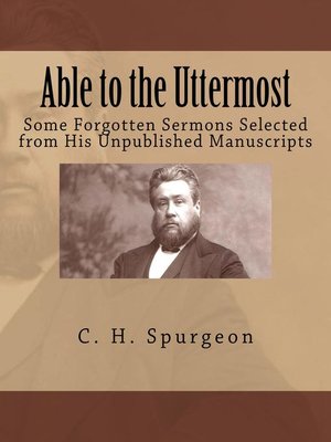 cover image of Able to the Uttermost